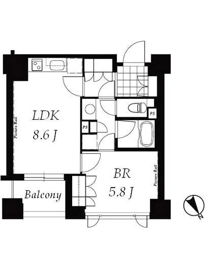 プライムメゾン銀座イースト 1006