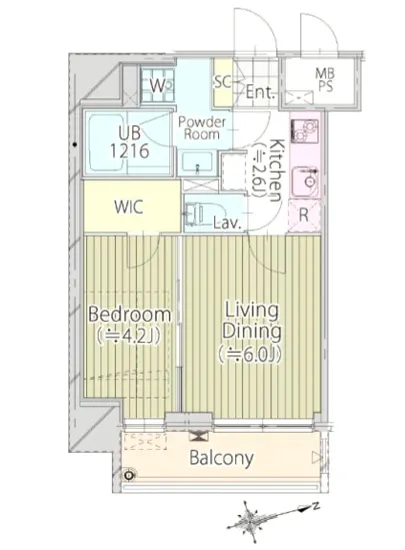 パークフロント新宿 1201