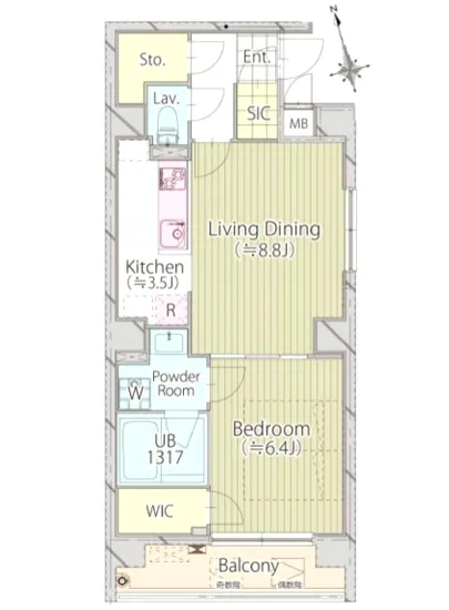 パークフロント新宿 804