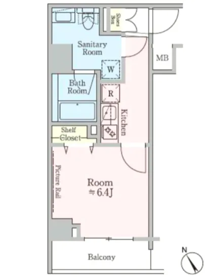 グランドコンシェルジュ日本橋水天宮 307