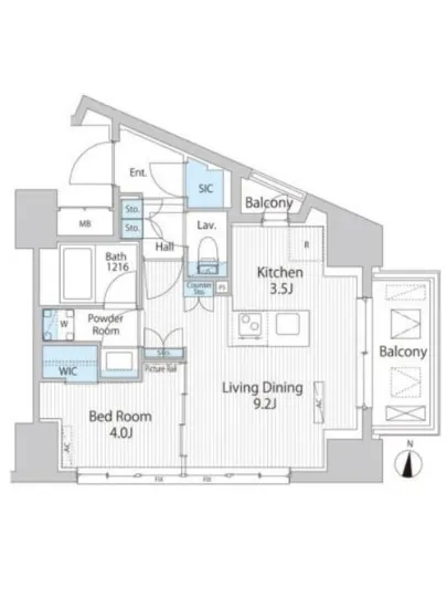 グランシエル南青山 1001