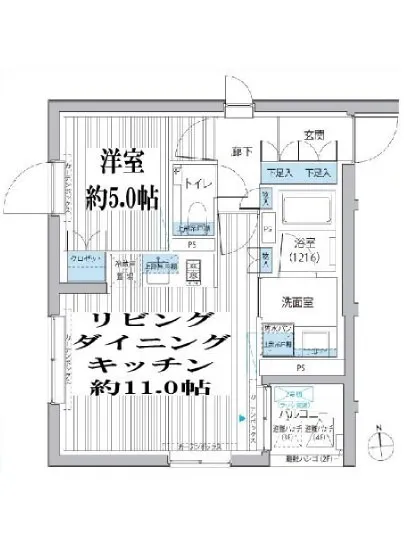 グランフェリシア西麻布 201
