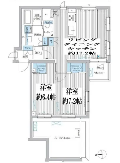グランフェリシア西麻布 402