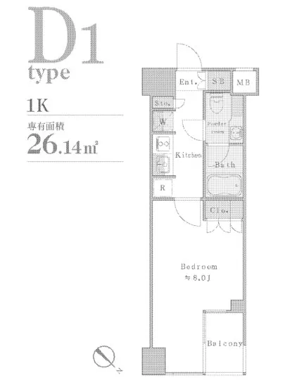 ブリリアイスト千駄ヶ谷 411