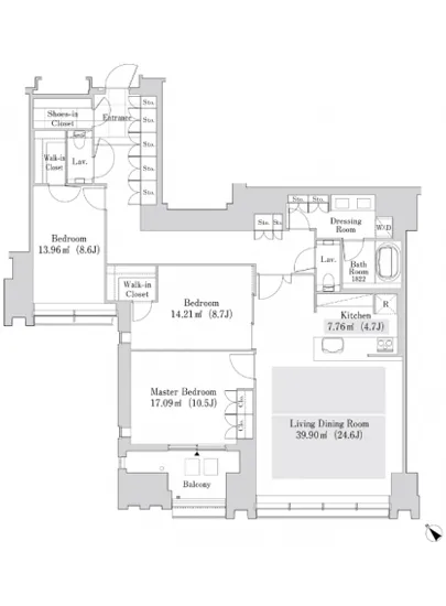 ラ・トゥール新宿ガーデン 2826