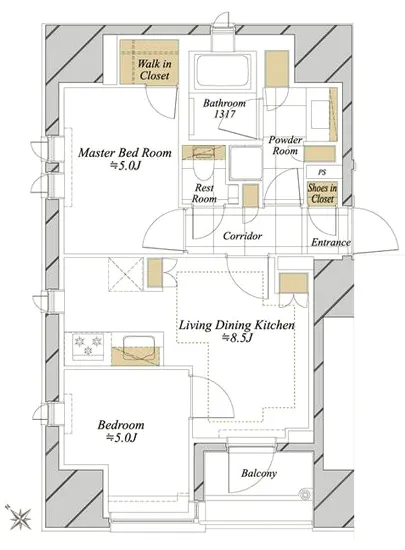 ピアース銀座8丁目 801