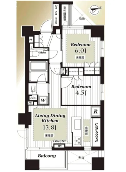 オープンレジデンシア代々木上原ヒルズ 207