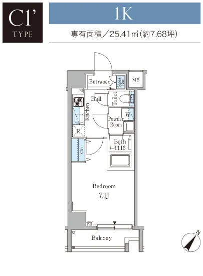 リオプラド赤坂 702