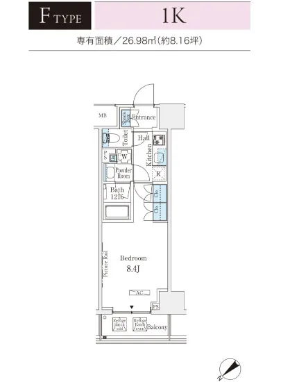 ルビア赤坂 1006