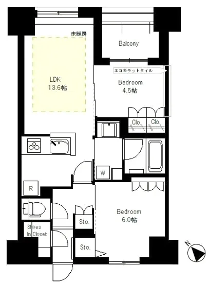 オークプレイス月島 9F