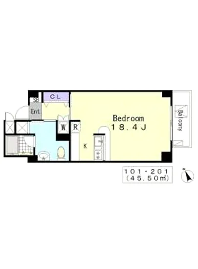 ラルコバレーノ神宮前 101