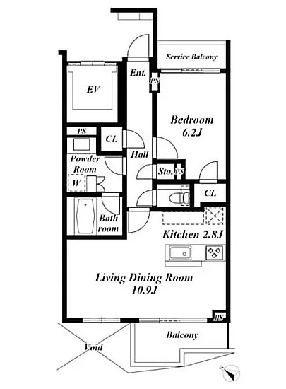 ロイヤルシーズン西麻布 3F