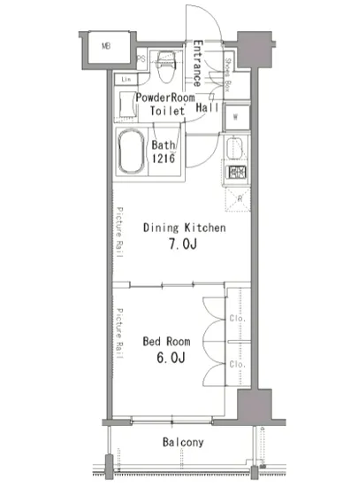 パークスフィア中野富士見町 402