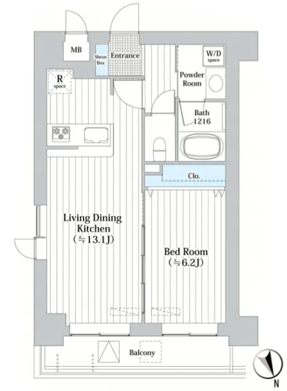 シエルデブルージュ尾山台 202