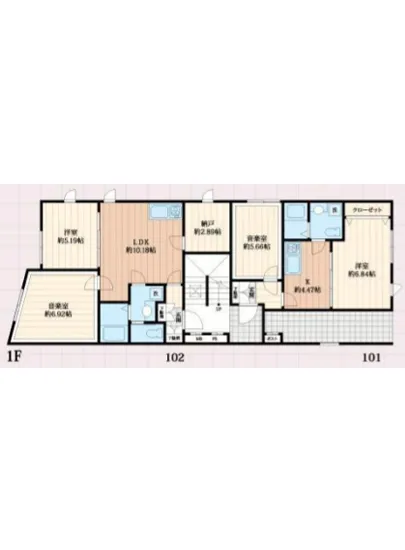 ラシクラスサウンドフリー双葉町 101