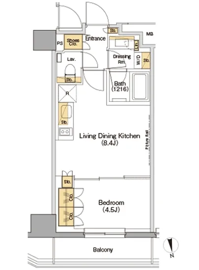 ザ・パークハビオ神楽坂香月 207