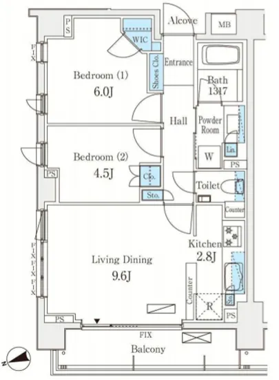 ディアナコート駒場翠景 601
