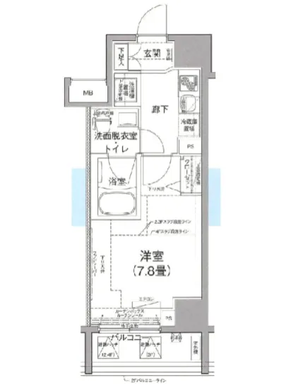アイル秋葉原ノースドゥーエ 402