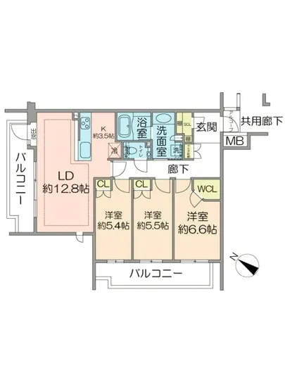 オーベル目黒 3F