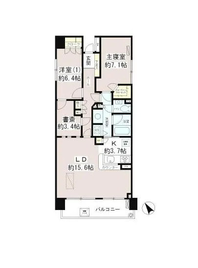 アクアシティ芝浦 1205