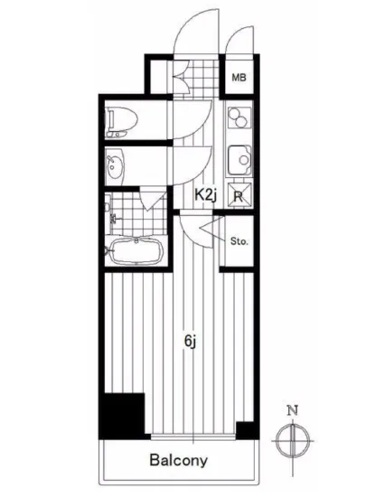 コンシェリア南麻布 WEST402