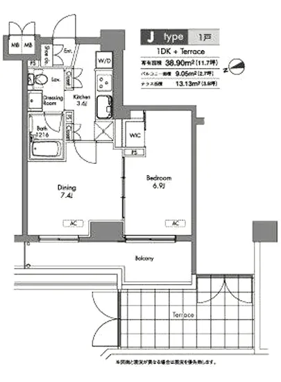 プラウドフラット神楽坂 105
