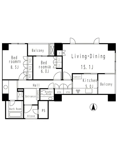 ホーマット三番町 1107