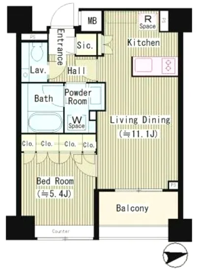パークホームズ初台 204