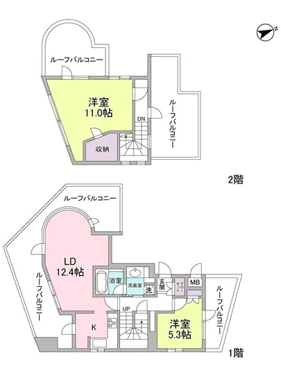 ザ・パームス代々木上原コスモテラス 1001