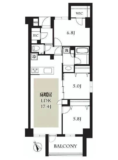 オープンレジデンシア表参道est 3F