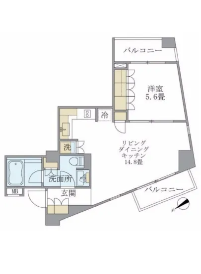 アパートメンツ元麻布内田坂 506