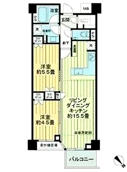 オープンレジデンシア高輪台 2F
