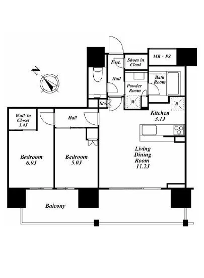 ザ・パークハウス愛宕虎ノ門 10F