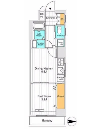 ライオンズマンション麻布十番コート 602