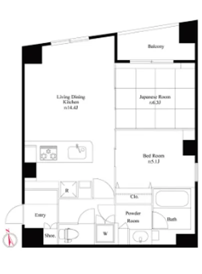 グランパセオ市谷甲良町 1302