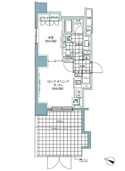 パークハビオ北品川 101
