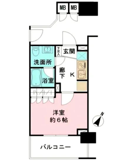 アンディーン月島 1002