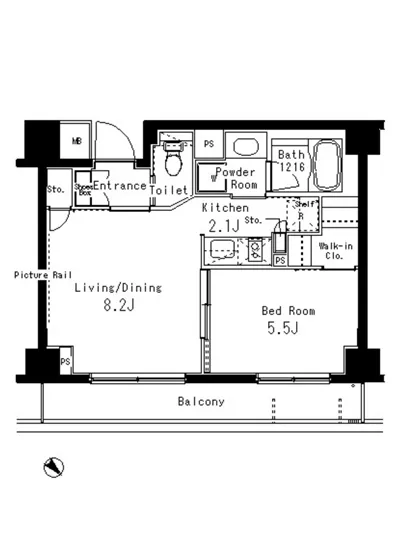 パークアクシス六本木檜町公園 211