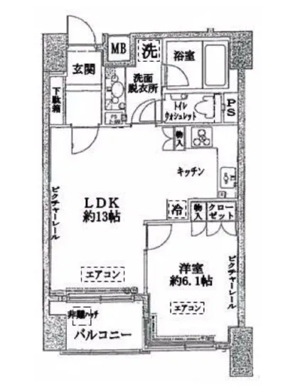 ファミールグラン神宮外苑前 8F