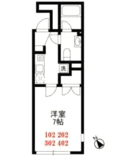 コンポジット門前仲町サウス 202