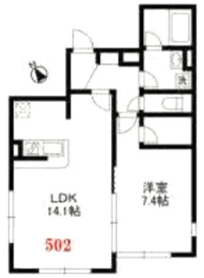 コンポジット門前仲町サウス 502