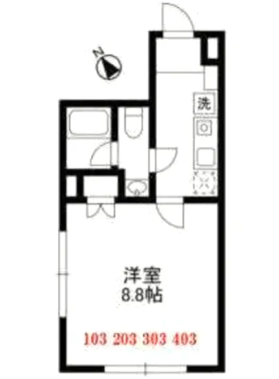 コンポジット門前仲町サウス 203