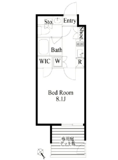 グランパセオ四谷若葉 101