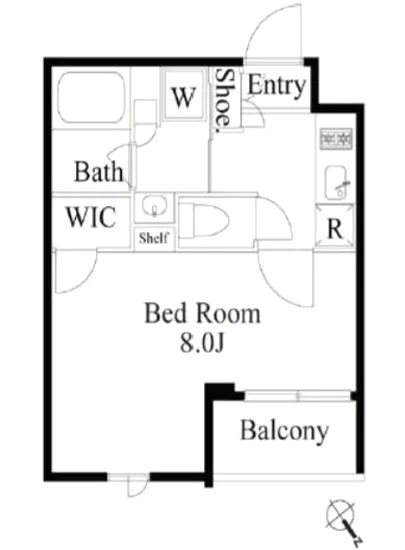 グランパセオ四谷若葉 408