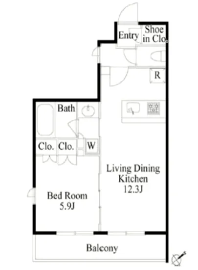 グランパセオ四谷若葉 401