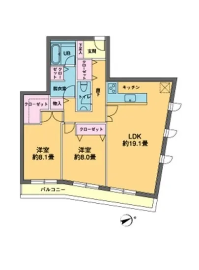 カスタリア西麻布霞町 201