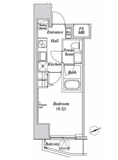 ニューガイアリルーム芝No.28 302