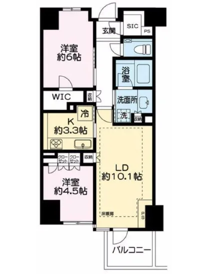 プラウド銀座東レジデンス 5F