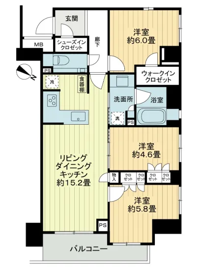 オープンレジデンシア神楽坂ウエストテラス 301