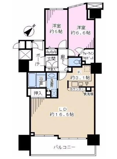 オーベル月島リバージュグラン 902